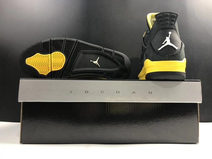 Kick Theory Jordan 4 Retro 308497-008 Thunder Air 0818